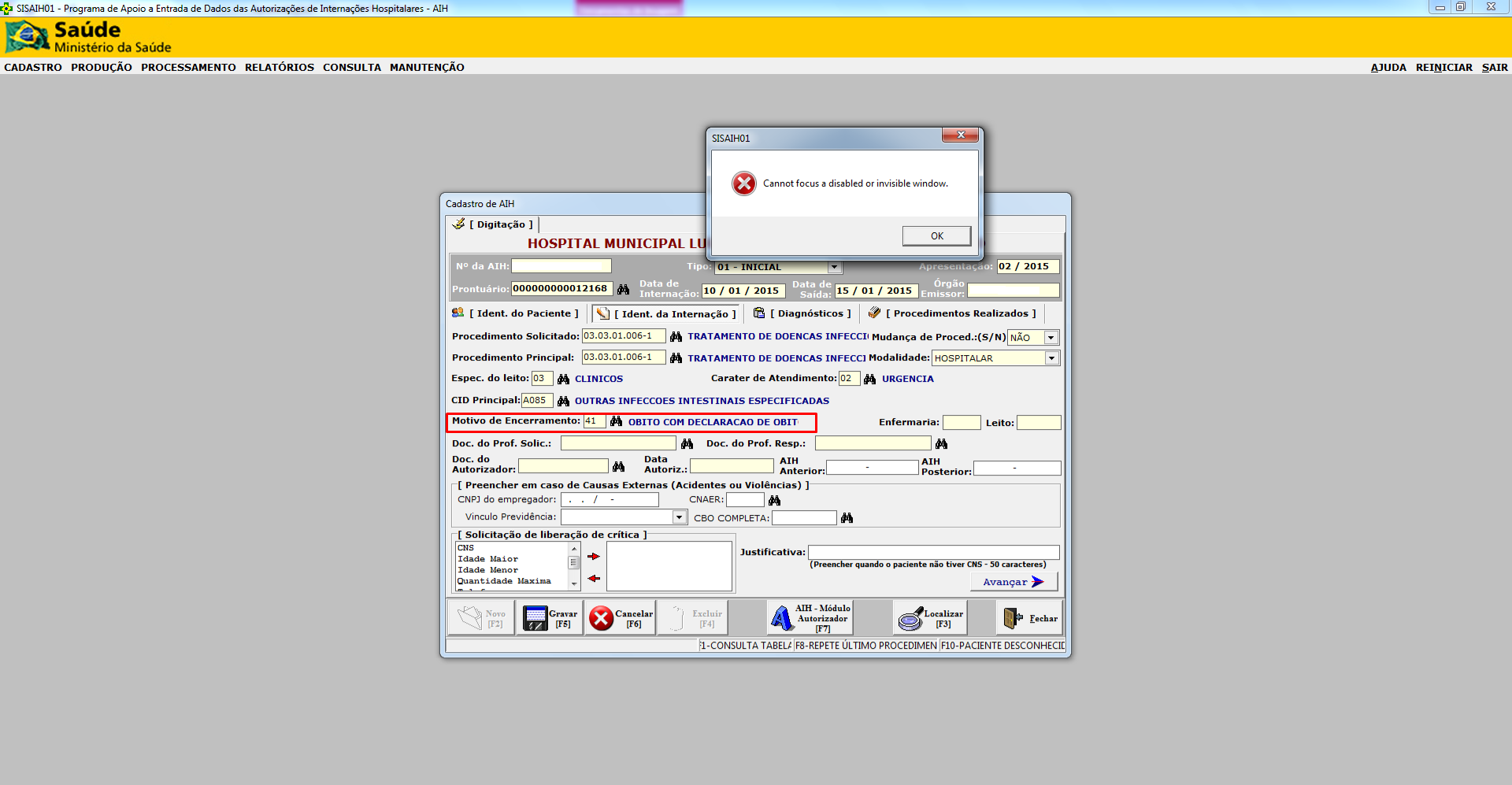 Erro SISAIH01 Versão 10.10.png